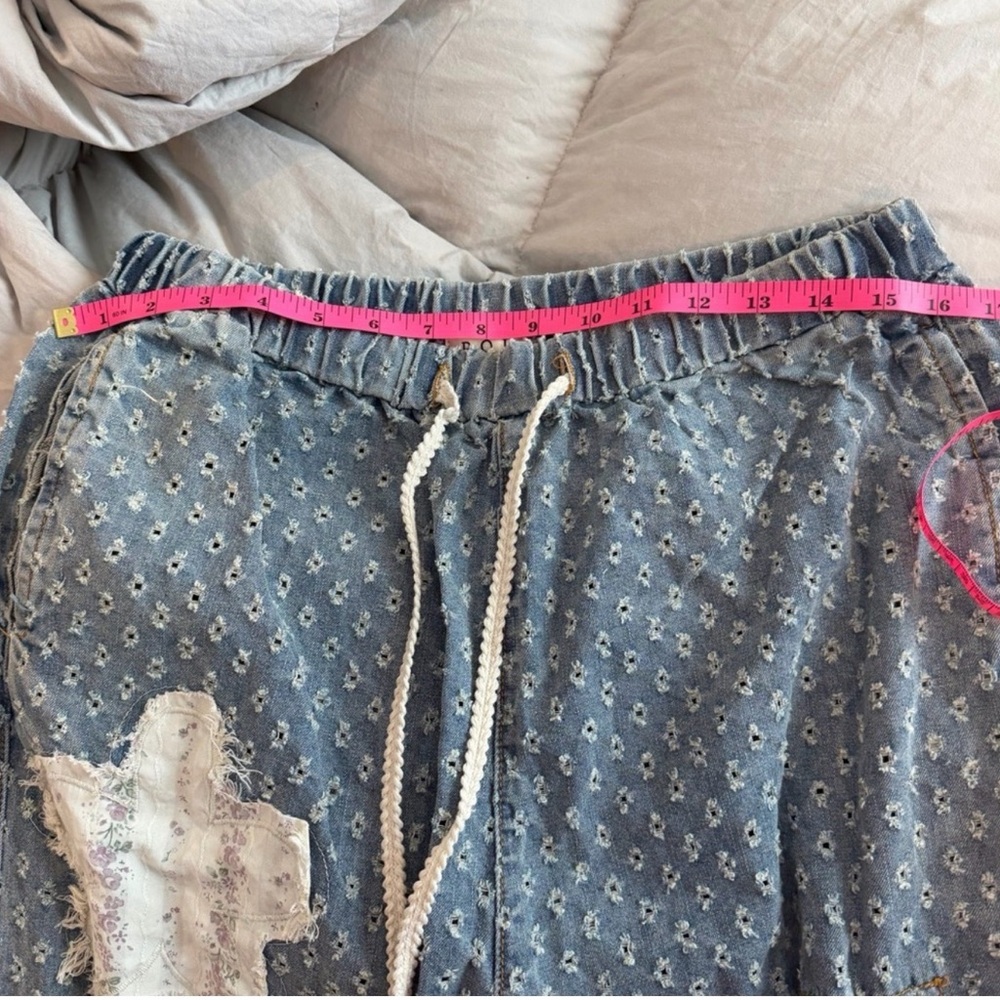 POL Blue Distressed Jogger Pants - Picture 5 of 5
